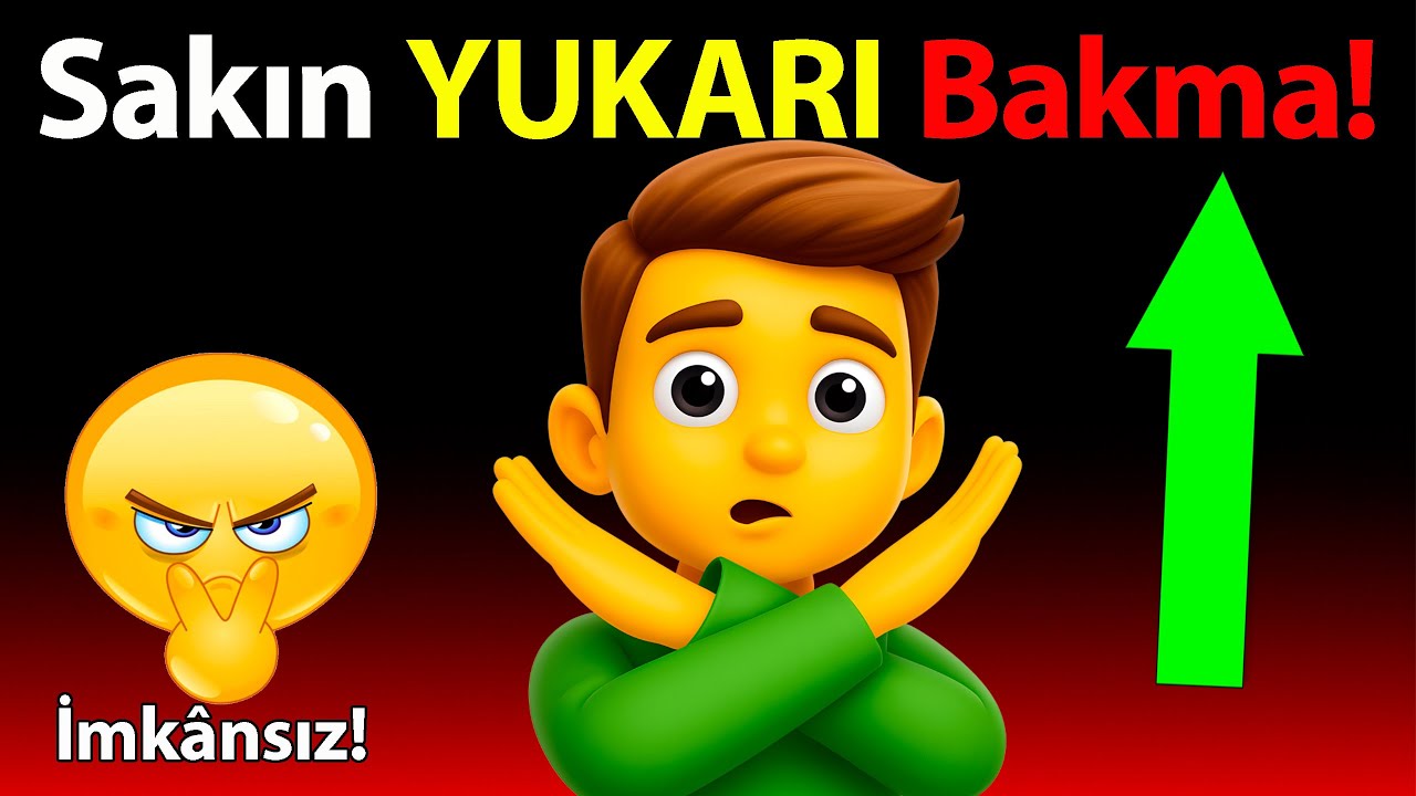 Bu videoyu izlerken yukarı bakma 🙄❌