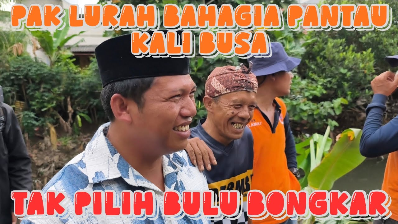 BONKAR SEMUA !!GAK PANDANG BULU, DEMI ATASI BANJIR !!!