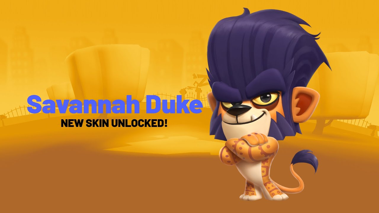 Duke *NEW* Skin (Savannah Duke) || Zooba