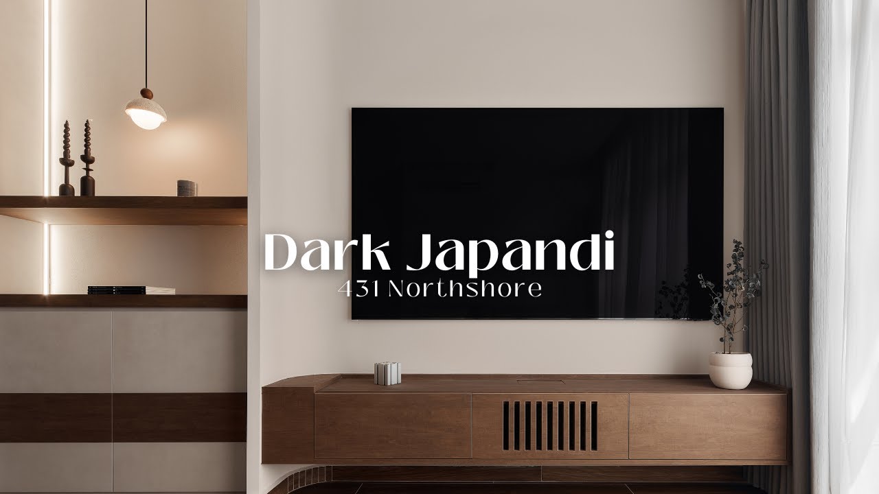 Home Tour | 4 Room BTO | Dark Japandi | 431 Northshore