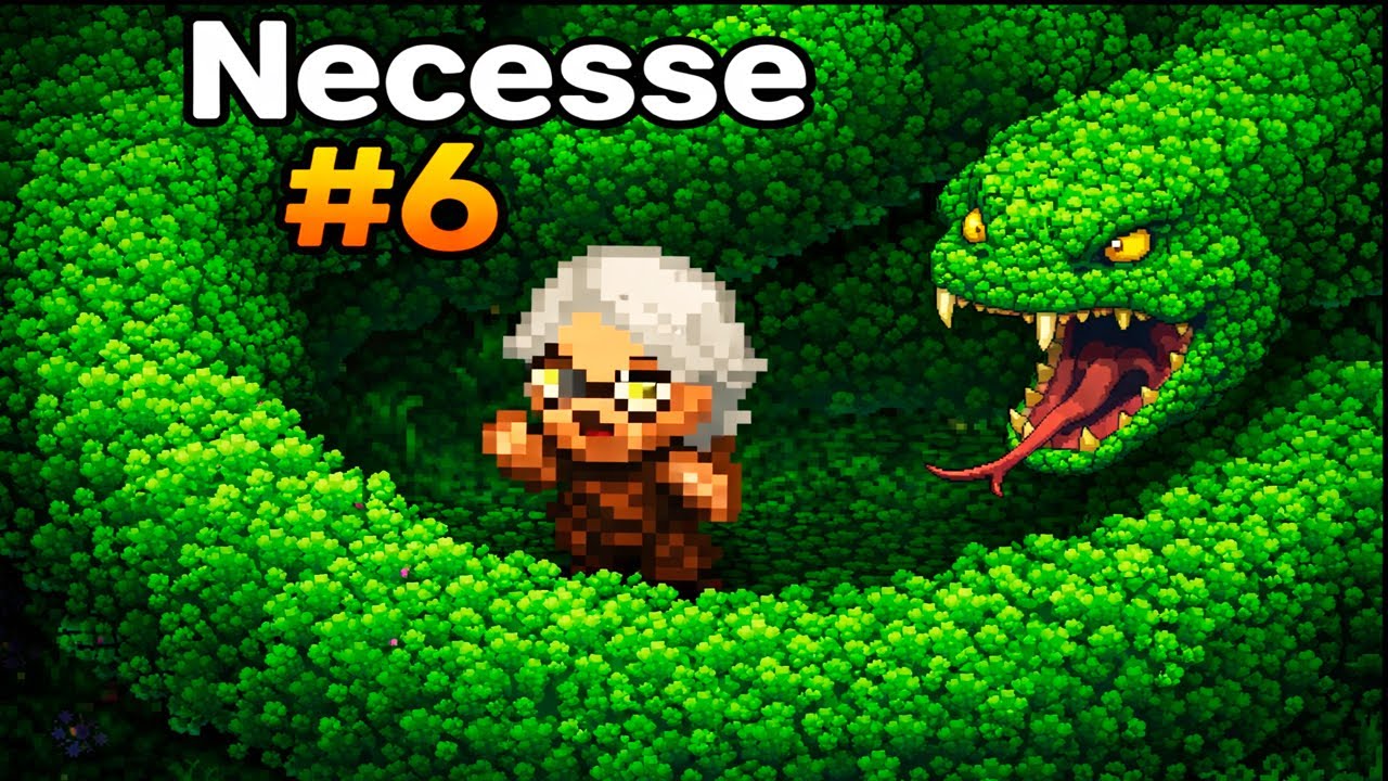 Necesse #6 -Надзиратель за вредителями и проклятая старуха