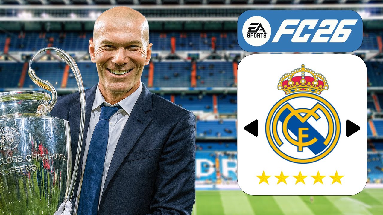 SAYA JADI ZINEDINE ZIDANE DAN BAWA REAL MADRID KEMBALI KE PUNCAK KEJAYAAN