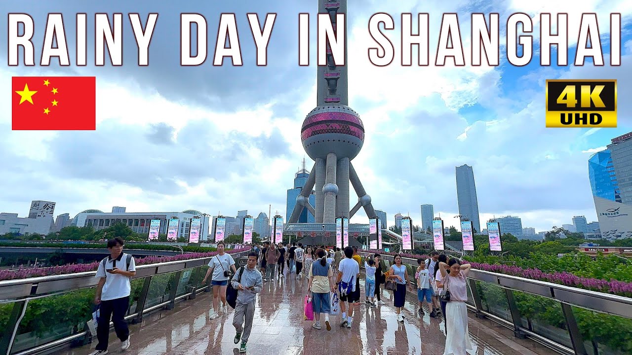 Rainy Day in Shanghai, China 🇨🇳 (豫园)| Must Visit Places in the World | Walking Tour |