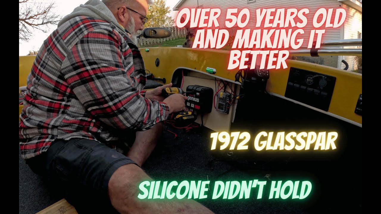1972 Glasspar get some needed attention and gets some upgrades Part 1