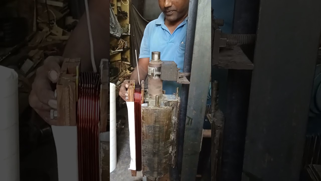 stamp Ford 40 KVA main rotor field winding