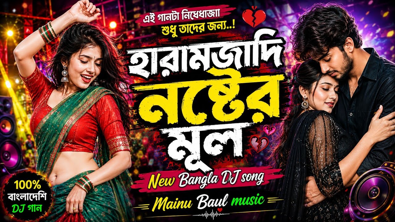 Haramjadi Noster Mul 🔥 New Bangla DJ Remix 2026 | Full Bass Club Mix | DJ Jakir