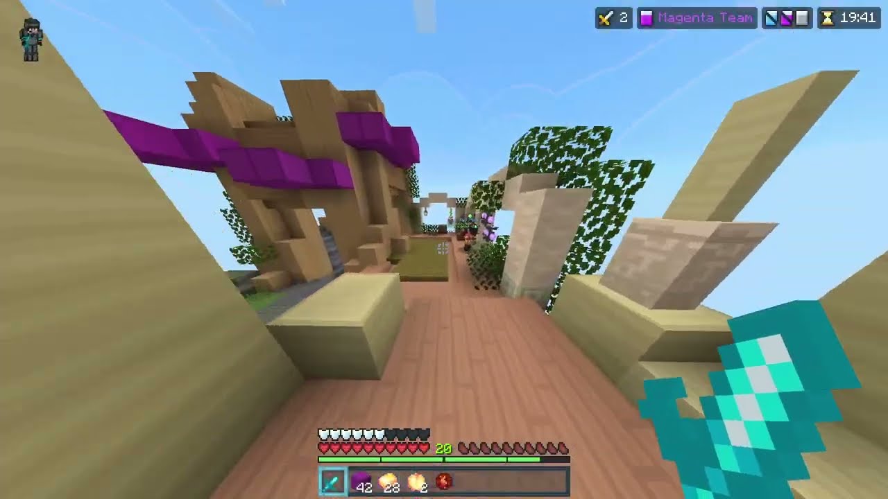 The Hive BEDWARS Keyboard Sounds (ASMR)