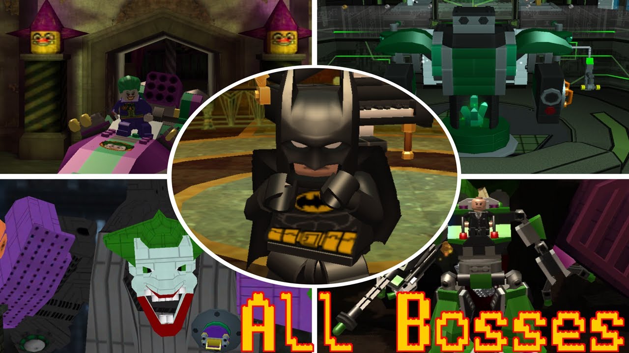 Lego Batman 2: DC Super Heroes - All Bosses (iOS/Android)