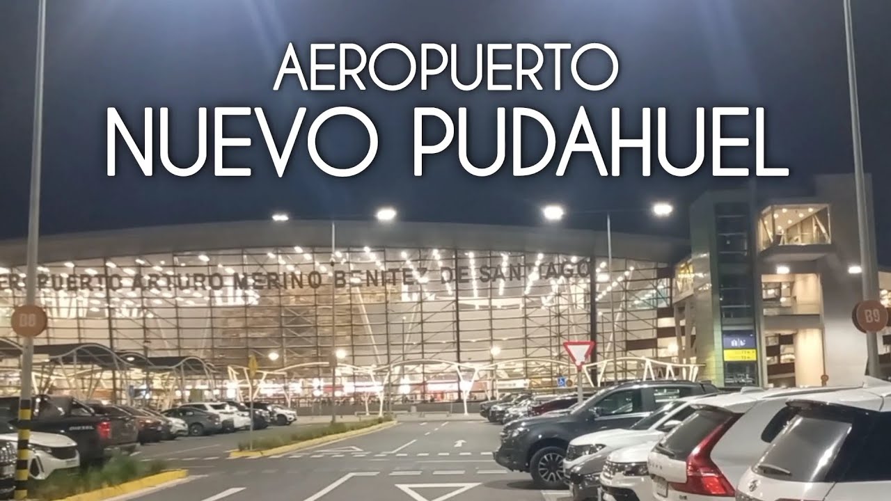 🇨🇱 AEROPUERTO NUEVO PUDAHUEL, Santiago de Chile, Chile. WALKING TOUR
