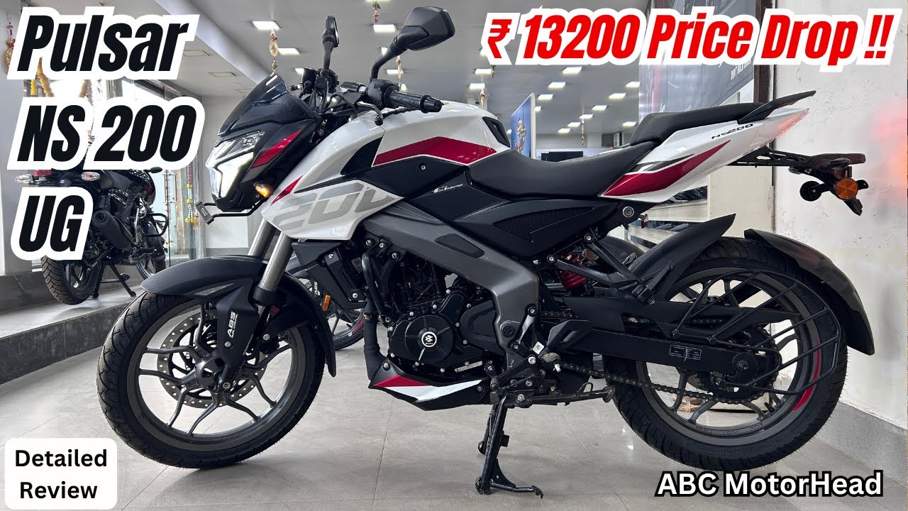 18% GST के बाद ₹ 13200 सस्ती 2025 Bajaj Pulsar NS200 USD - Detailed Review | New Price All Features