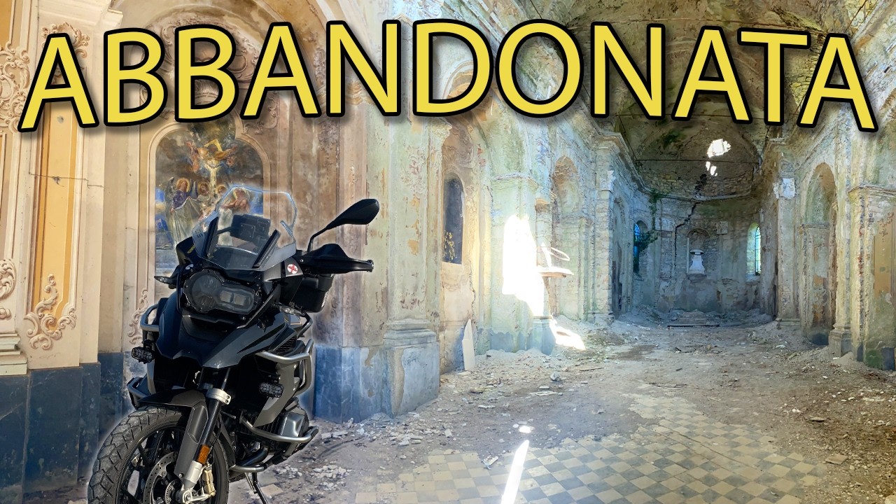 Ho scoperto una Chiesa abbandonata in Val Borbera | BMW R1250GS