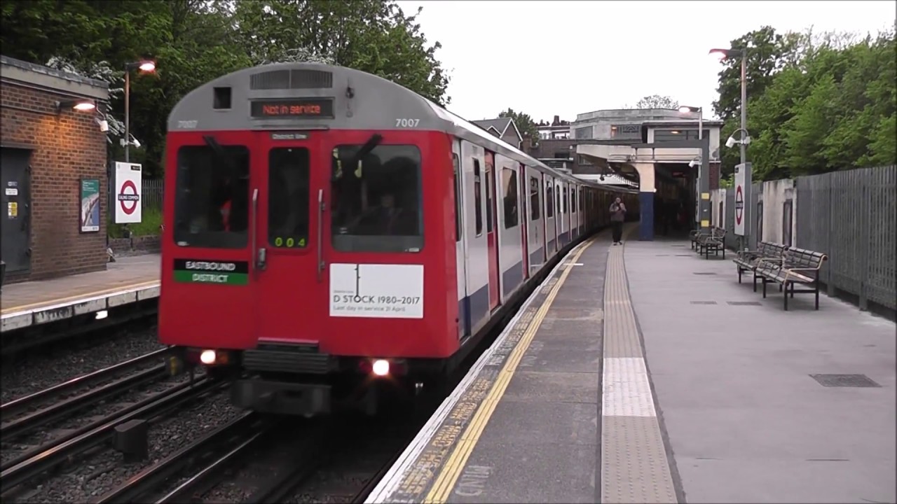Last ever D stock passenger run