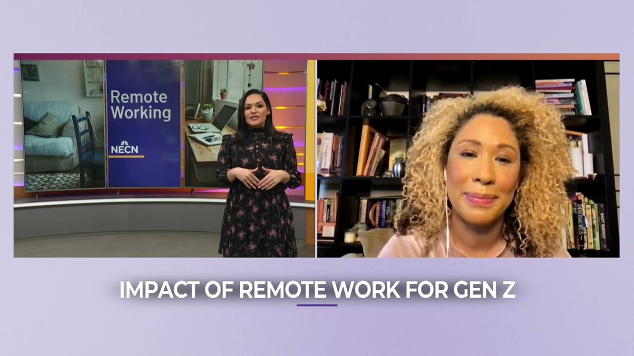 Impact of Remote Work for Gen Z with Natalie Lizarraga on NBC LX show Current