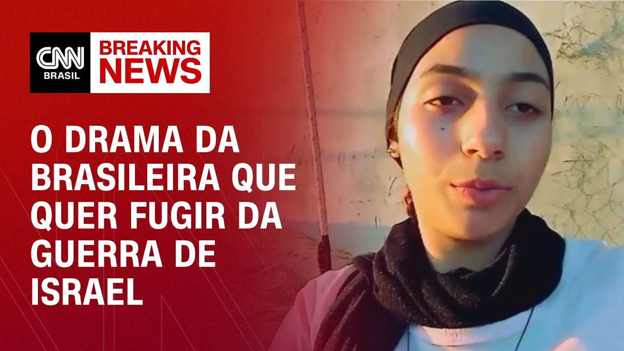 O drama da brasileira que quer fugir da Guerra de Israel | CNN PRIME TIME