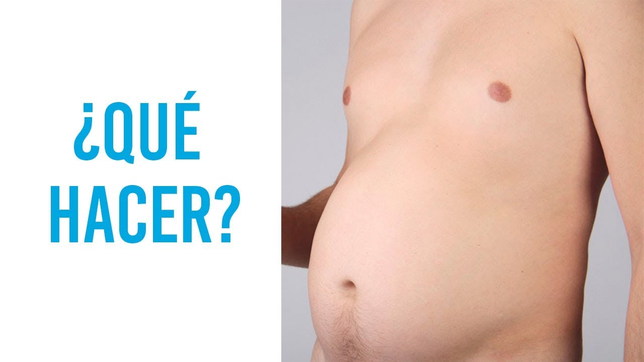 Flaco con barriga explicado ¿Qué hacer?