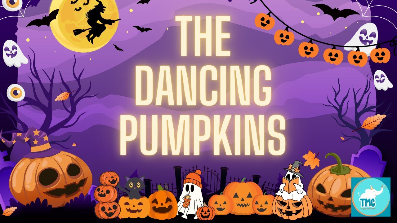 The Dancing Pumpkins | Fun Halloween Poem for Kids | Tiny Munchkins Club
