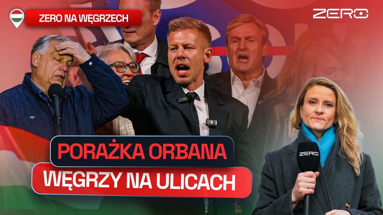 ORBAN PRZEGRYWA WYBORY. RADOŚĆ NA WĘGRZECH. PETER MAGYAR NOWYM PREMIEREM