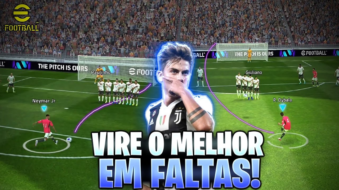 SIMPLES! APRENDA AS MANEIRAS MAIS FÁCEIS DE BATER FALTA!!! EFOOTBALL 2024 MOBILE