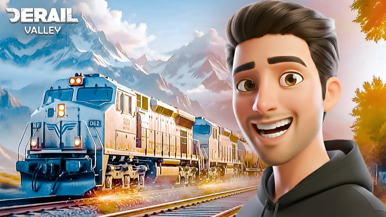 I AM PULLING A MASSIVE CARGO TRAIN WITH TWO ENGINES!
