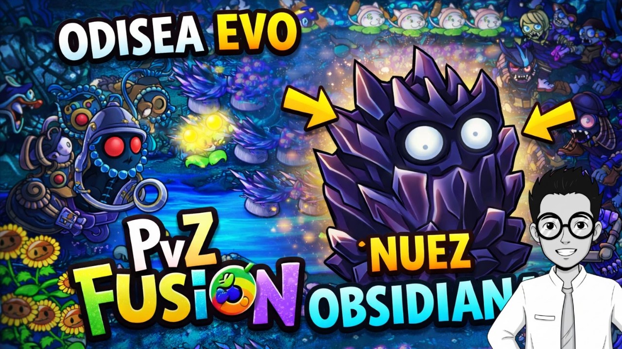 ¿ZOMBIS MEJORADOS? Probando la Resistencia de la Nuez Obsidiana en PvZ Fusion