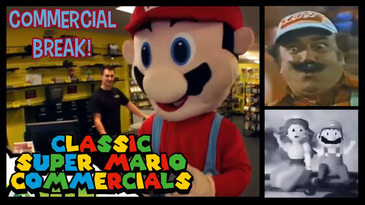 Commercial Break - Classic Super Mario Commercials