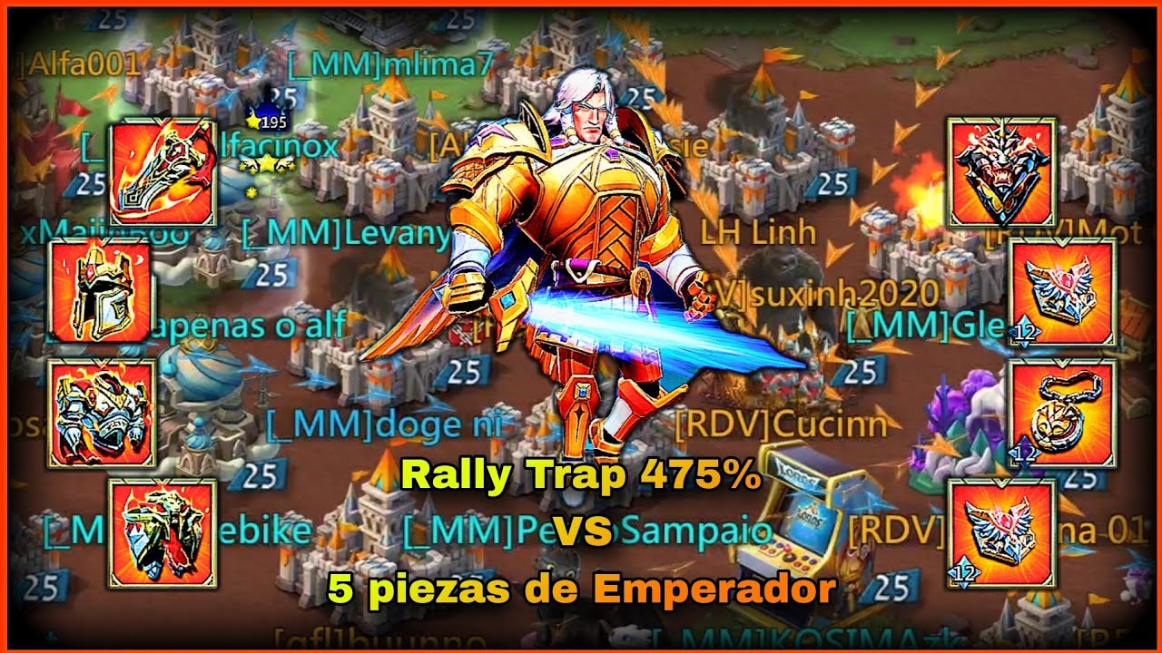My Rally Trap 475% VS [RDV]Cucinn 5 piezas de Emperador | Rally mix 100% T5 (14/1/5)