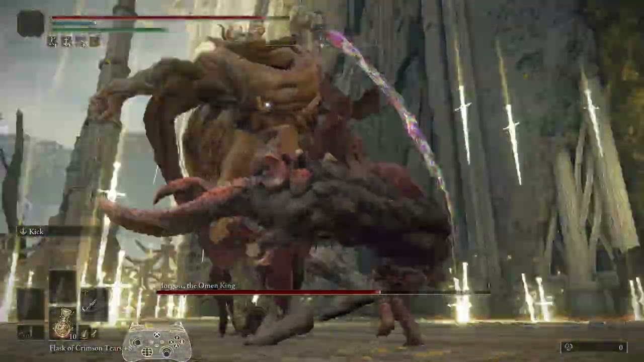 Morgott Kick AoW only
