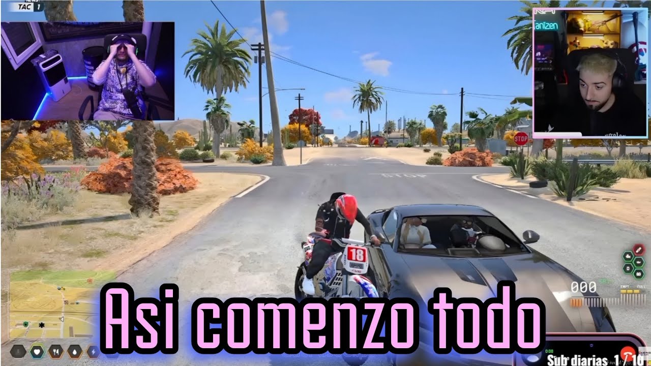 LOS CHABELOS VS LOS WARRIORS INICIO DEL CONFLICTO • FAMILY RP