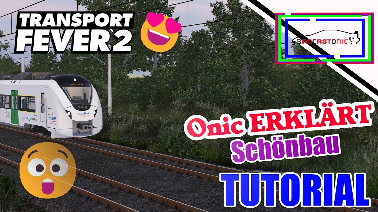 R&auml;nder Gestaltung: Der Knick So wirst DU zum SCH&Ouml;NBAU PROFI in Transport Fever 2 \TUTORIAL/  #bco