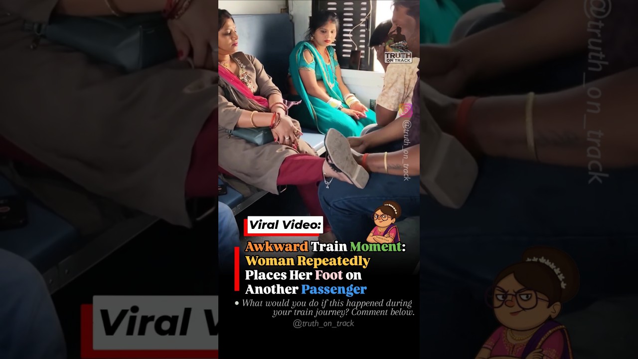 Awkward Train Moment Between Passengers Goes Viral, Sparks Debate About Travel Etiquette