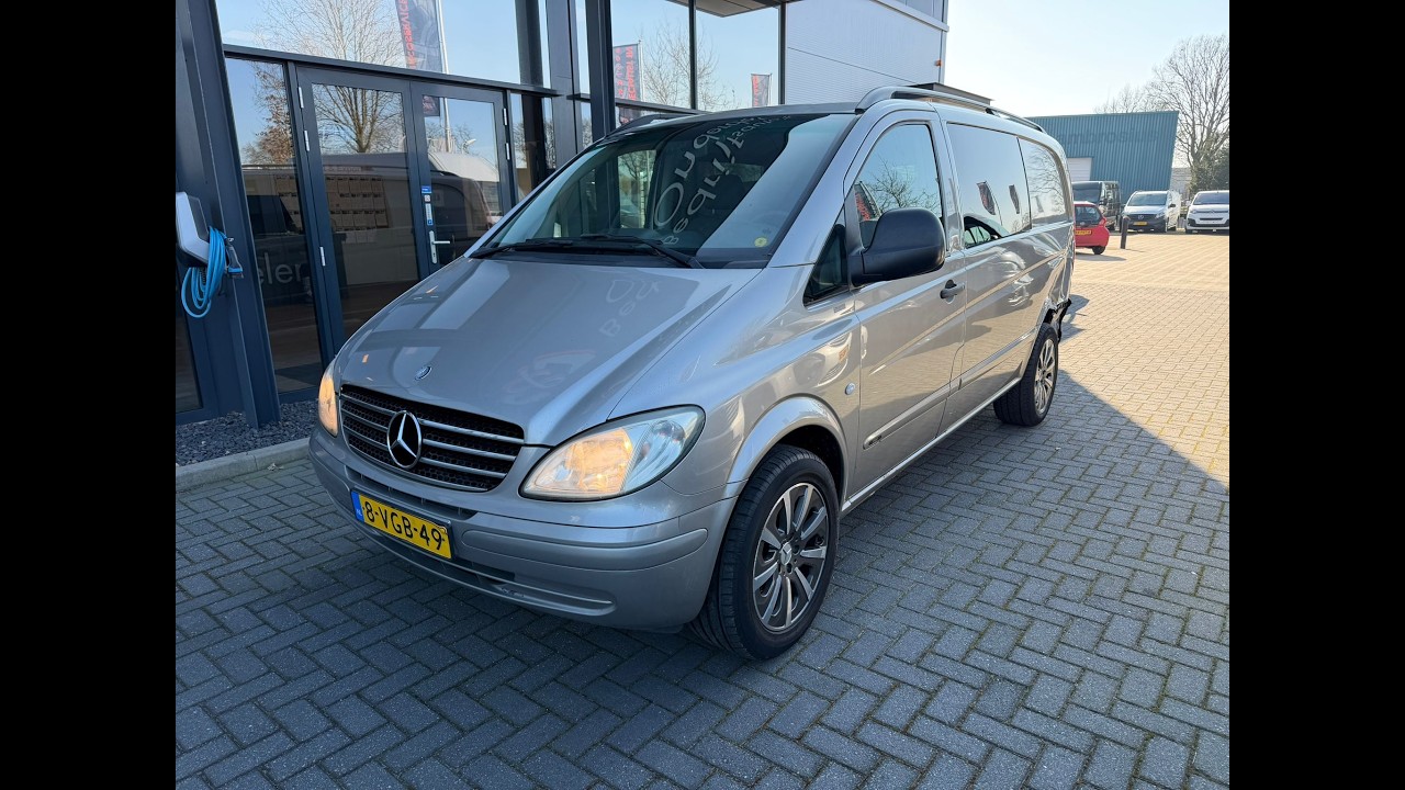 Mercedes-Benz Vito 115 CDI 320 Lang DC luxe achterschade, cruise, airco