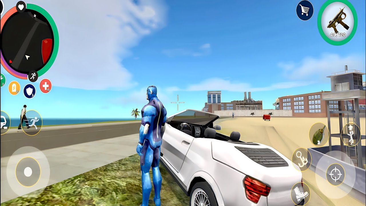 Rope Hero Mafia City Wars Superhero Gangwar Game 🔥 - Android Gameplay Part 52