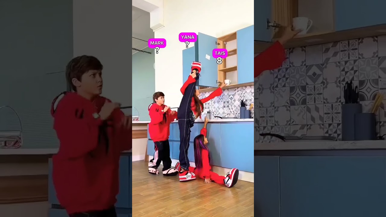 Yana's daily Family routine 🥰😜 