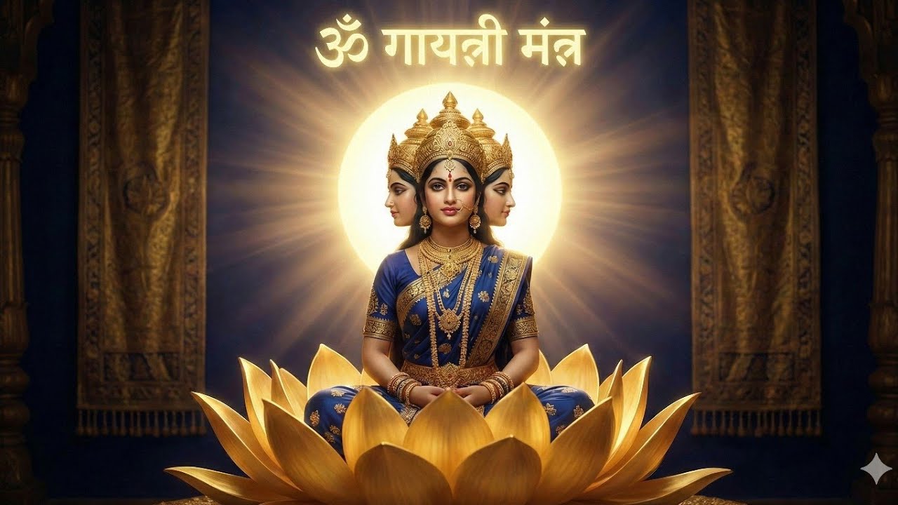 ॐ भूर्भुवः स्वः || Gayatri Mantra Meditation Video ||