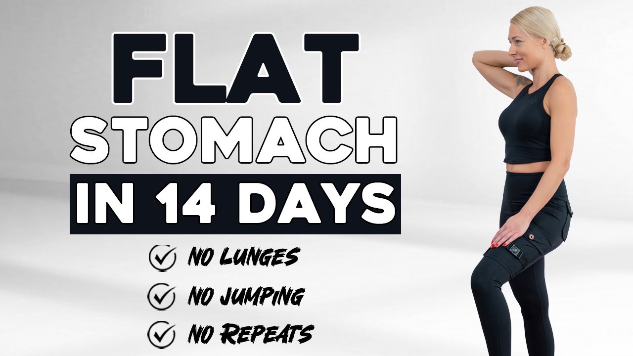 FLAT STOMACH in 14 Days - Belly Fat Burn🔥30 min Standing Workout No Jumping, No Squats, No Lunges