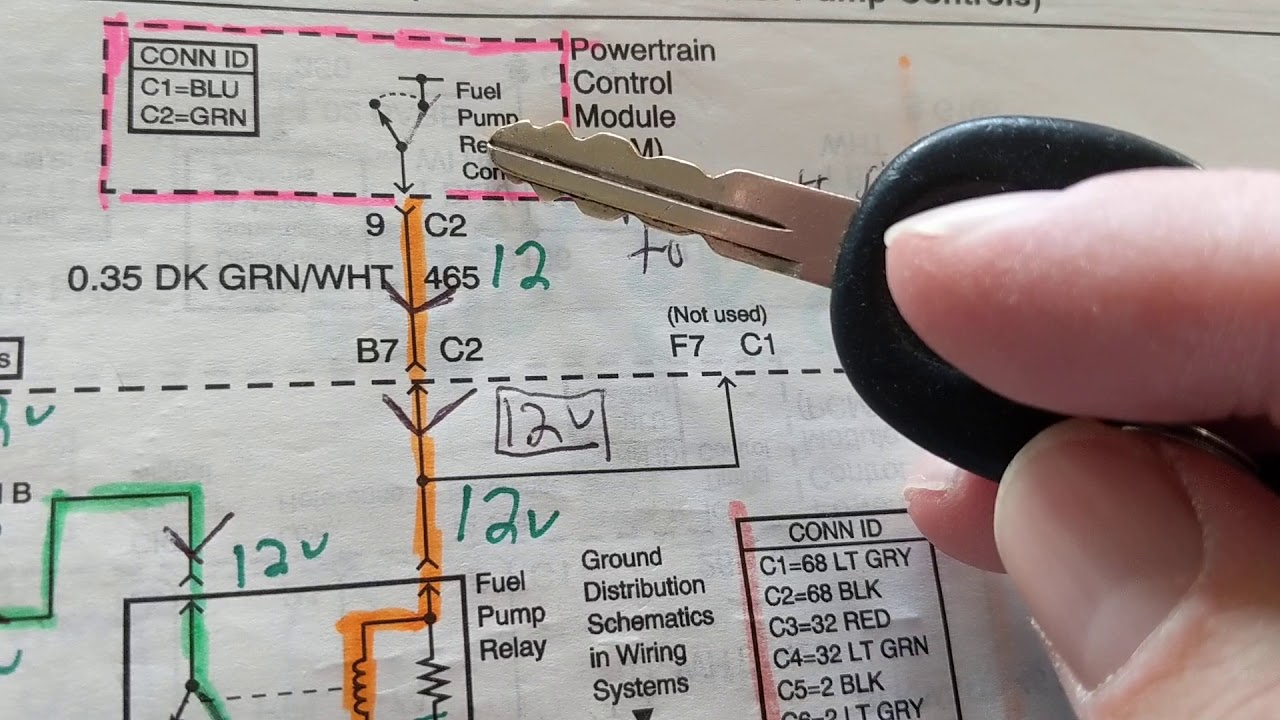 HOW FUEL PUMP RELAY WORKS WITH COMPUTER FOR DIAGNOSING