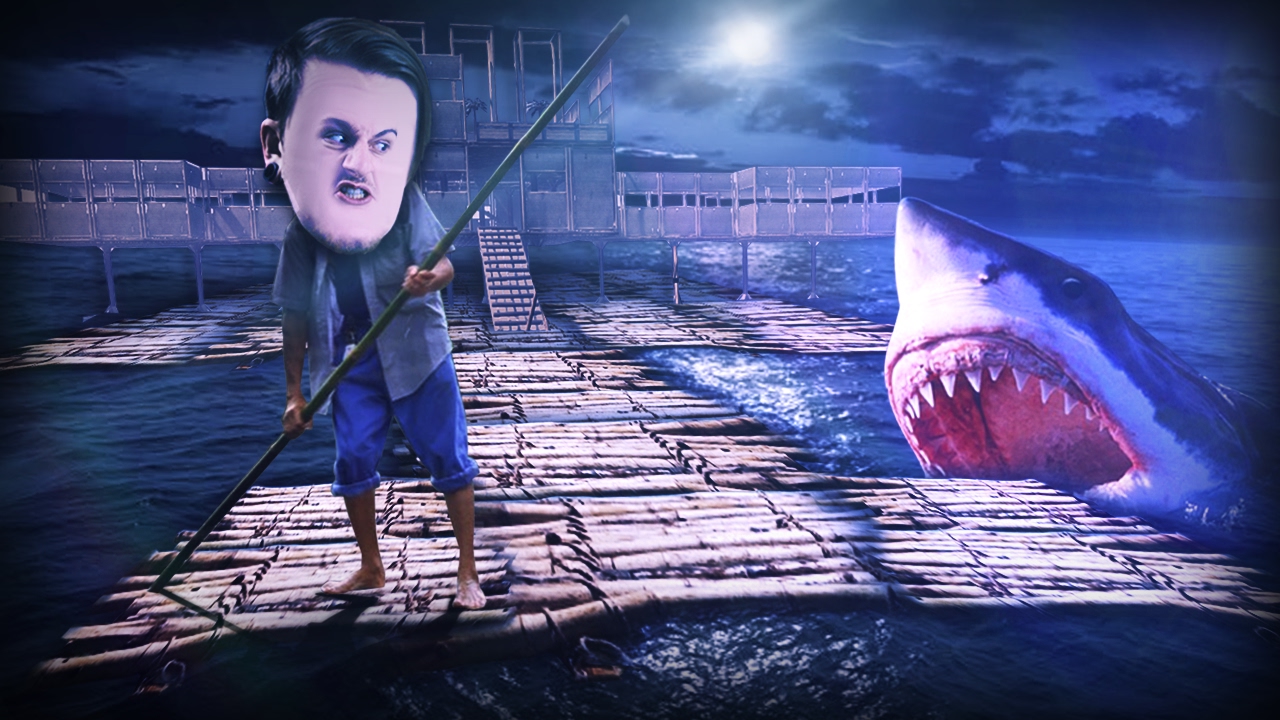 THE NIGHT BRINGS NEW TERRORS!! || Raft (Part 5)