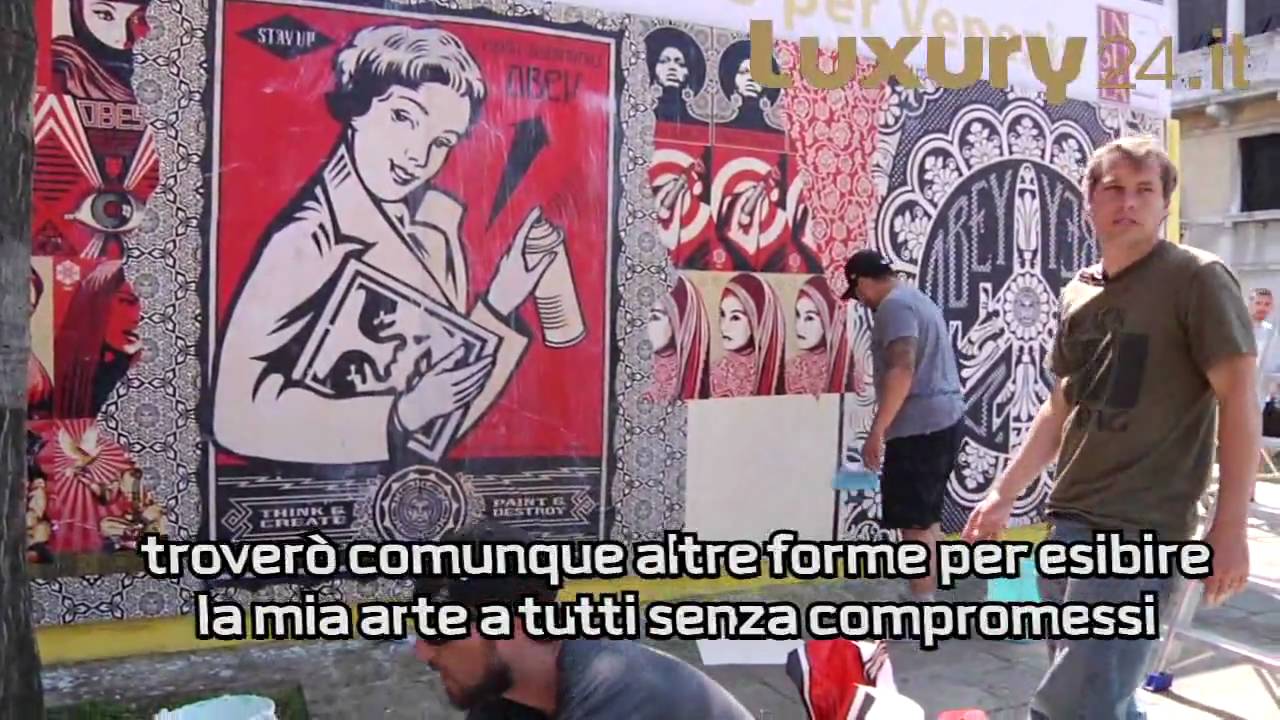 Shepard Fairey - OBEY - in Venice