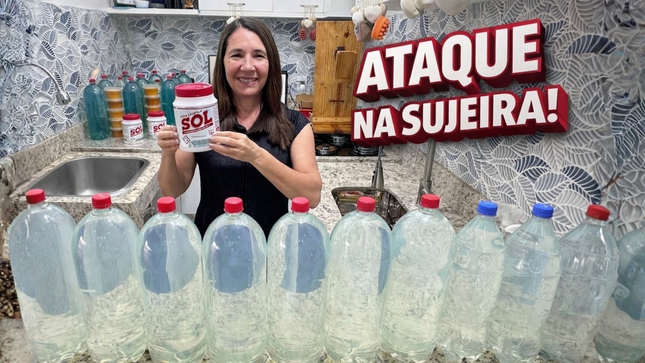 🔴PSIUU! CUIDADO COM ESSE SABÃO DE ÁGUA OXIGENADA + SAL! FICOU FORTE DEMAIS!!