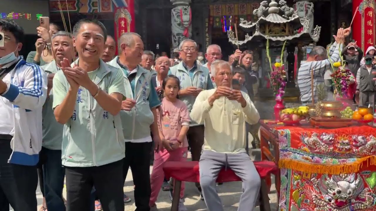 三媽衝進福德祀～土地公伯伯好開心_2026白沙屯三媽祖屏東旗山贊境（5）