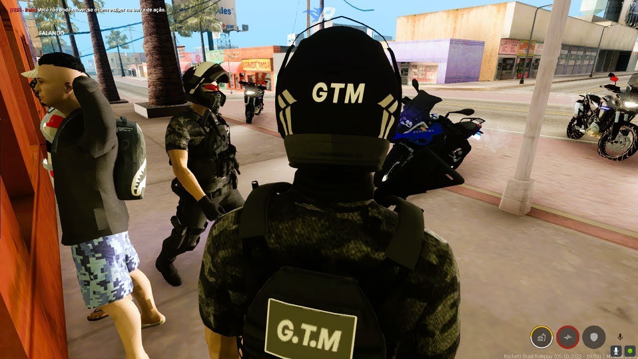 GTA MTA RP  ZONA LESTE  PATRULHAMENTO