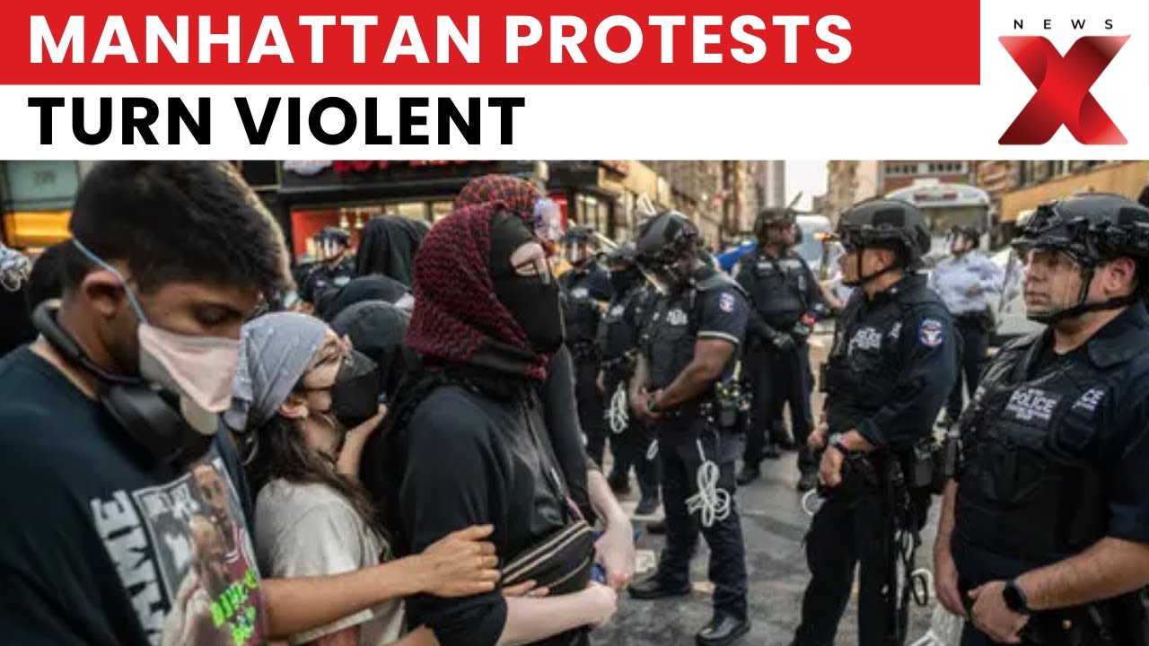 Protesters Arrested in Manhattan During Immigration Enforcement Clash | NewsX