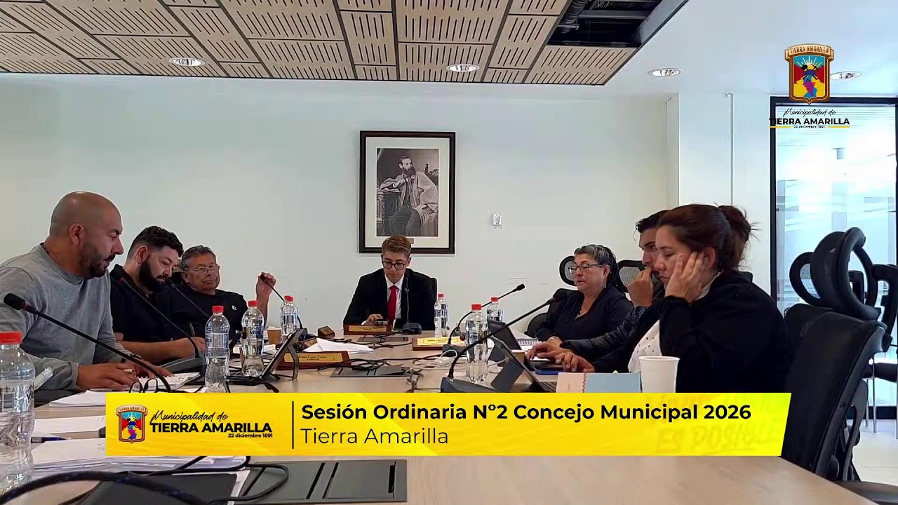 Sesión Ordinaria Nº2 Concejo Municipal 2026