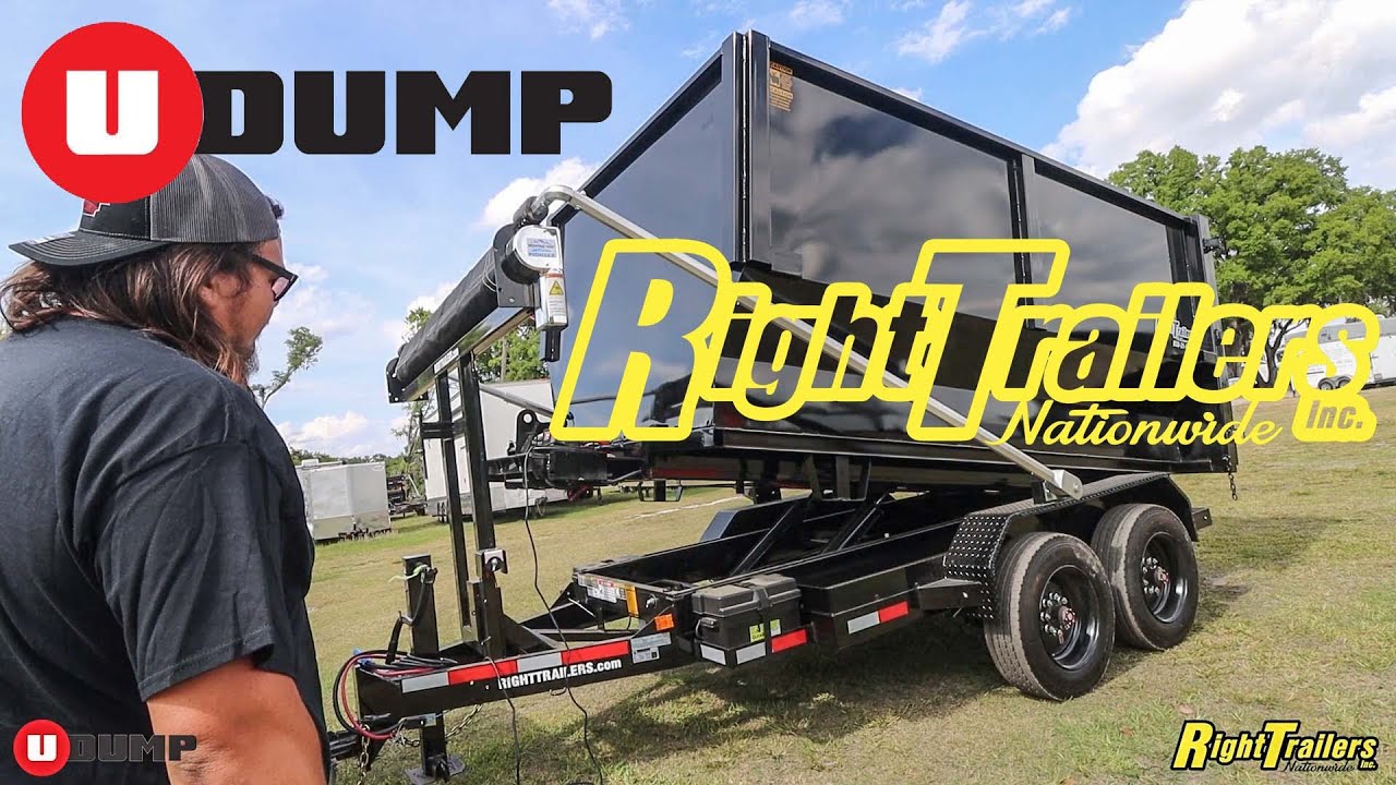 U-DUMP ROLLOFF  Trailer and Bin DEMO