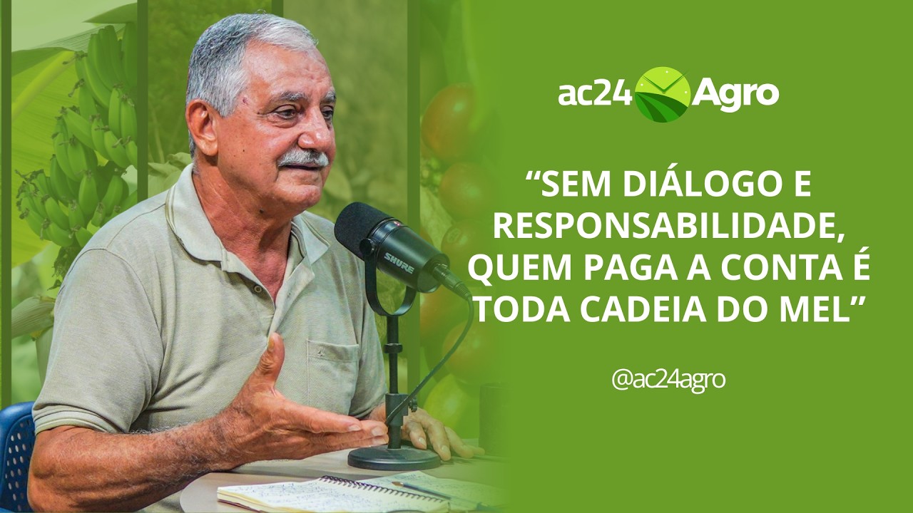 Apicultor alerta para impactos dos agrotóxicos na produção de mel no Acre