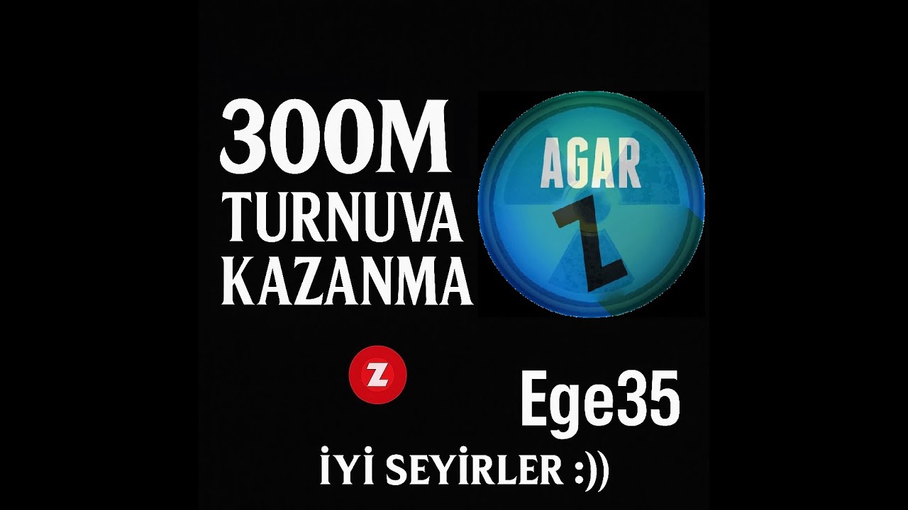 #AGARZ  | 1 VİDEODA 300M TURNUVA KAZANMA :) | Ege35 #agario #agarz