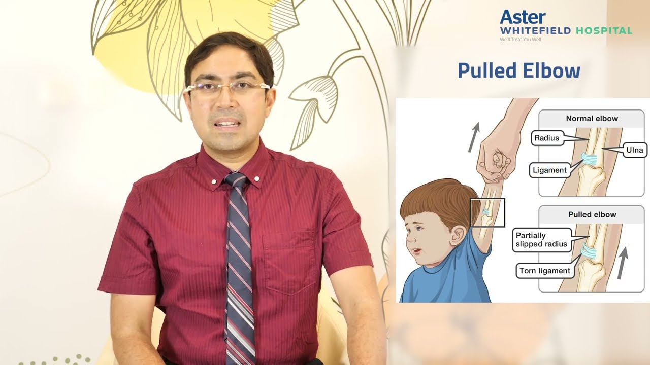 Pulled elbow in children | Dr. Kumardev Arvind Rajamanya | Orthopaedics | Aster Whitefield
