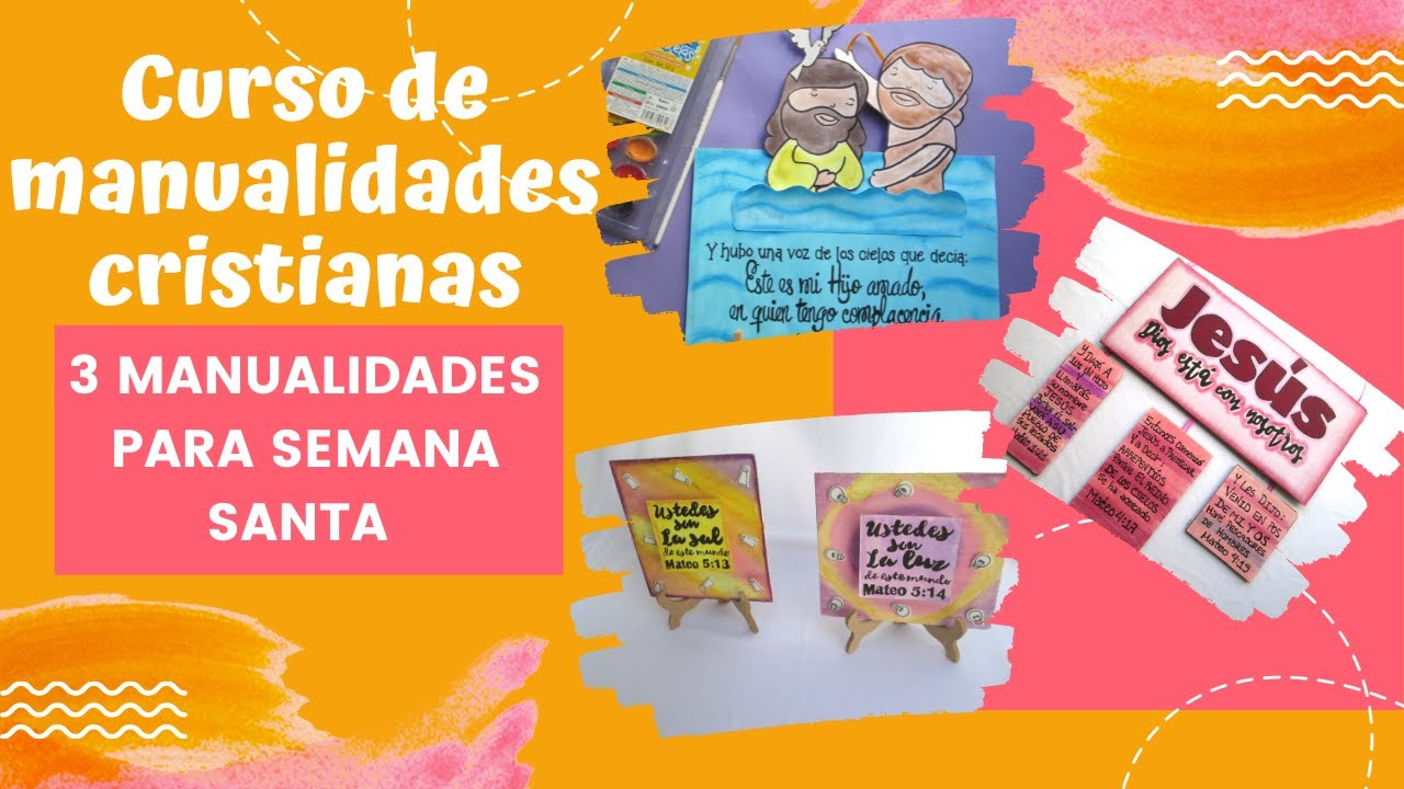 #13 Curso de manualidades Cristianas/ MANUALIDADES CON RECICLADO