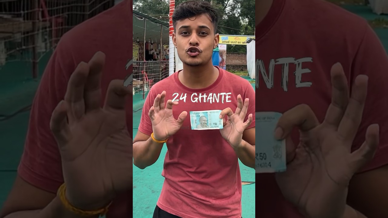 011 Living On Rs 50 For 24 Hours Challenge