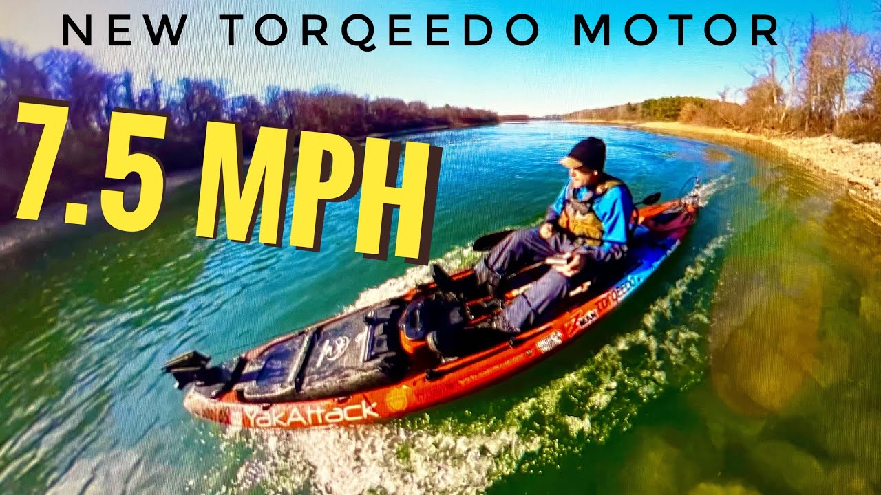 Тестирование нового мотора для каяка TORQEEDO